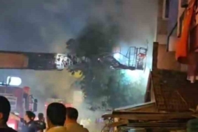 Ataşehir’de yangın paniği