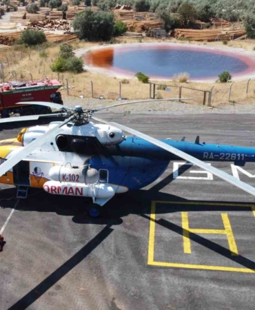 Ateş pervaneleri, orman yangınlarına 12 dakikada müdahale edebiliyor