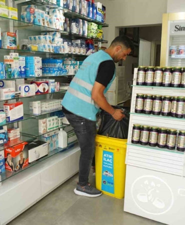 Atık ilaçlar toplanarak geri dönüşüme kazandırılıyor