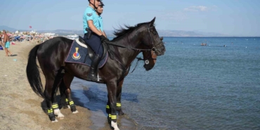 Atlı jandarmalar, plajların güvenliğini sağlayacak
