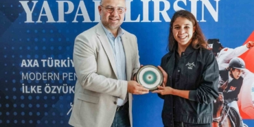 AXA Türkiye’den sporcu İlke Özyüksel’e destek