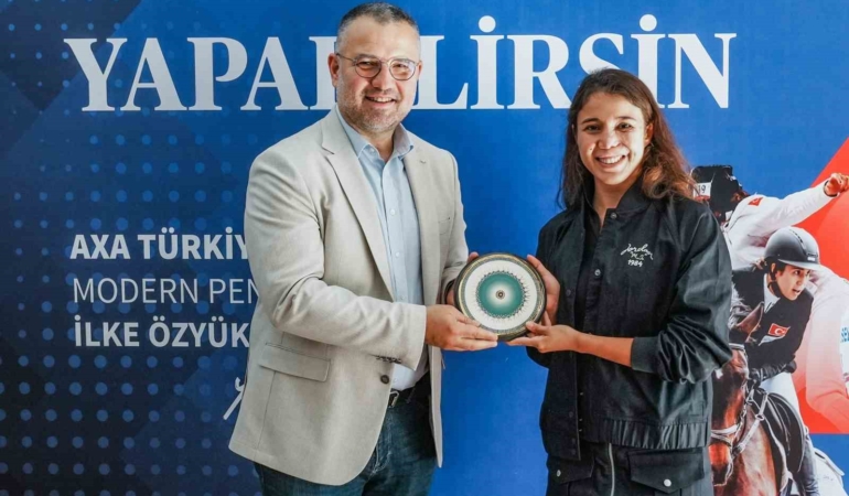 AXA Türkiye’den sporcu İlke Özyüksel’e destek