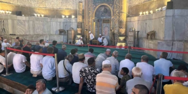 Ayasofya Camii’nde 15 Temmuz şehitleri için hatim duası okundu