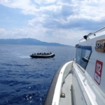 Ayvacık açıklarında 17 kaçak göçmen yakalandı