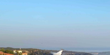 Ayvacık’taki orman yangını kontrol altına alındı