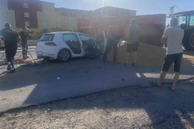 Babaeski’de otomobil ile traktör çarpıştı: 2 yaralı