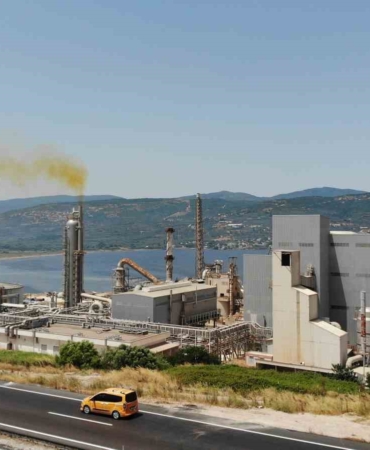 BAGFAŞ, sadece denizi değil havayı da kirletiyor