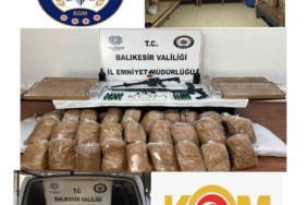 Balıkesir’de kaçak tütün operasyonu: 6 gözaltı