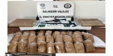 Balıkesir’de kaçak tütün operasyonu: 6 gözaltı