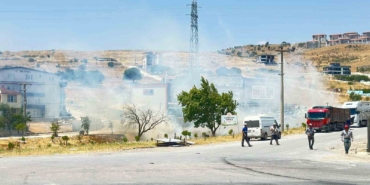 Balıkesir’de korkutan yangın