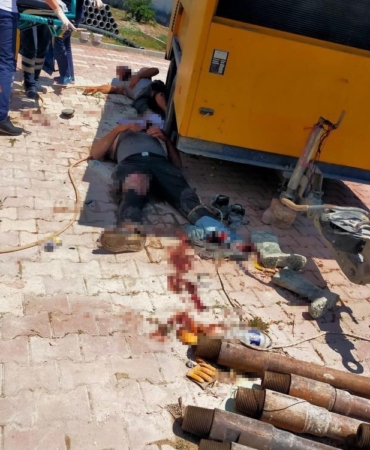 Balıkesir’de sondaj kazası: 3 yaralı