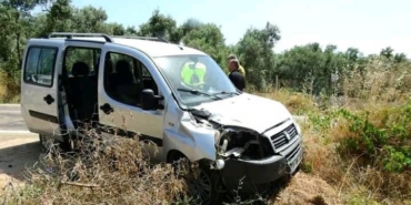 Balıkesir’de trafik kazası: 1 yaralı