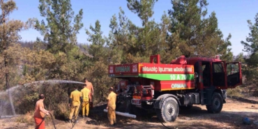 Balıkesir’deki yangın 20 saat sonra kontrol altında