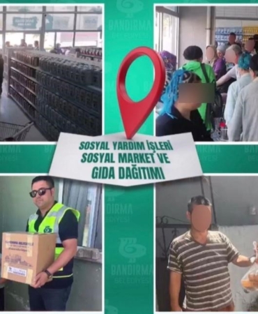 Bandırma Belediye Başkanı Dursun Mirza ihtiyaç sahiplerini mahcup etti