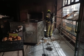 Bandırma’da simit fırınında yangın