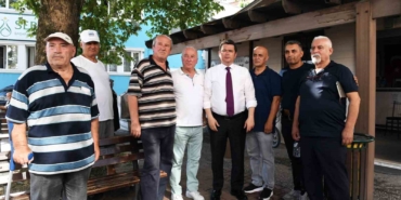 Başkan Aydın mahalle mahalle gezdi, hizmet sözü verdi