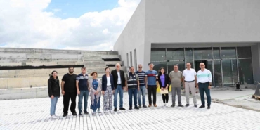 Başkan Bakkalcıoğlu teknik heyetlerle birlikte Kurtuluş Savaşı ve İnönü Zaferleri Anı Evi’nde incelemelerde bulundu
