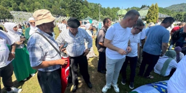 Başkan Çelik, Srebrenitsa’daki anma törenine katıldı