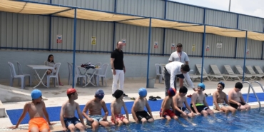 Başkan Durgut yaz spor okullarının sıkı takipçisi