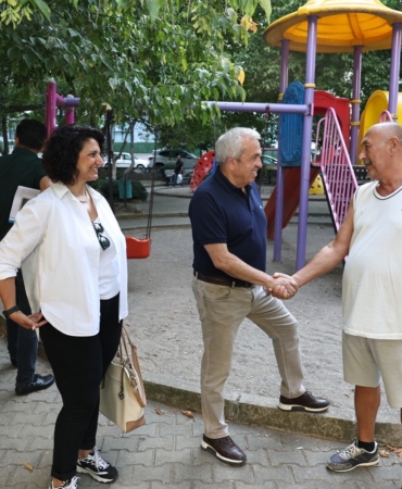 Başkan Şadi Özdemir Nilüfer’in parklarını inceledi