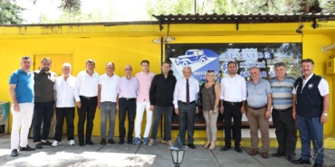 Başkan Şadi Özdemir’den taksici esnafına ziyaret