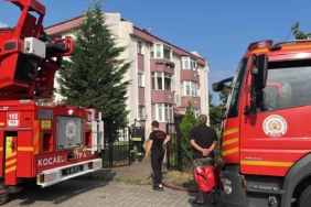 Bataryalardan çıkan yangın korkuttu