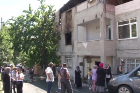 Beykoz’da eşinden ayrılan şahıs benzinle evi yaktı