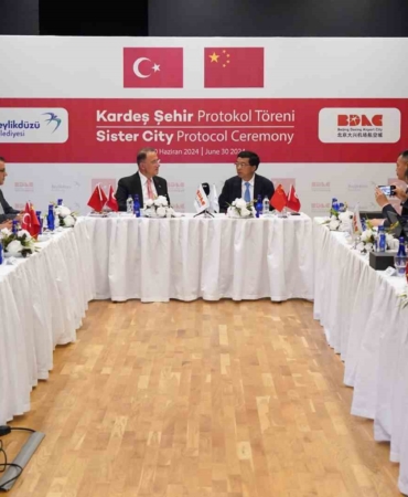 Beylikdüzü İle Beijing-Daxing Havalimanı kenti kardeş şehir oldu