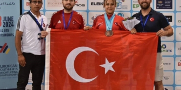 Bilecikli milli sporcu 3 bronz madalya birden kazandı