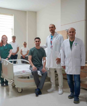 Bilecik’te ilk defa yapılan ameliyatla sağlığına kavuştu