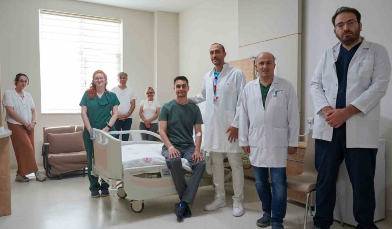 Bilecik’te ilk defa yapılan ameliyatla sağlığına kavuştu