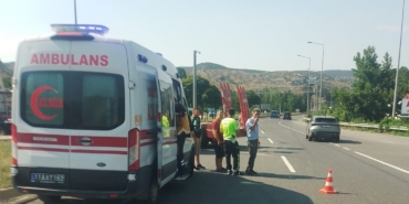 Bilecik’te meydana gelen trafik kazasında 1 kişi yaralandı