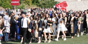 Bilecik’te mezuniyet coşkusu yaşandı
