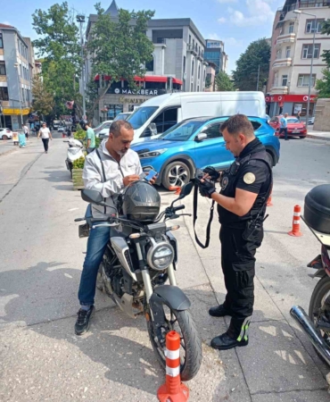 Bilecik’te motosiklet sürülerine ceza yağdı
