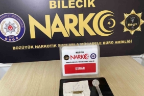 Bilecik’te şüpheli şahıs uyuşturucu madde ile yakalandı