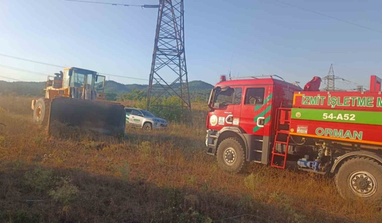 Bilecik’teki orman yangını söndürüldü