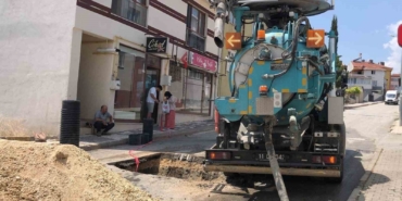Bozüyük’te yağmur suyu hatları yenileniyor