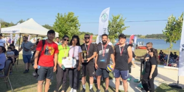 BŞEÜ öğrencileri ve personelleri plaj voleyboluna damga vurdu