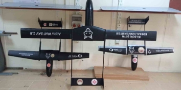 BŞEÜ’de geliştirilen ‘Alfa Kurt’ isimli kamikaze drone görücüye çıktı