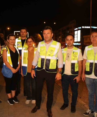 Bursa Büyükşehir’den daha temiz bir Bursa için gece mesaisi