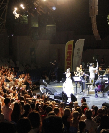 Bursa Festivali’nde büyüleyici gece