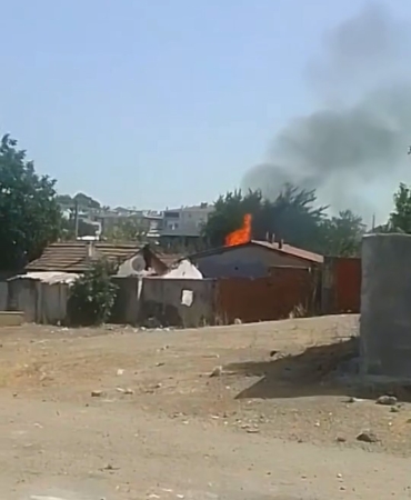 Bursa’da ev yangını