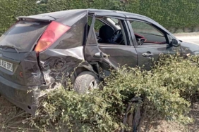 Bursa’da iki otomobilin karıştığı kazada 1 kişi yaralandı