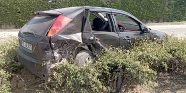 Bursa’da iki otomobilin karıştığı kazada 1 kişi yaralandı