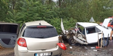 Bursa’da kayganlaşan yolda trafik kazası: 1 ölü, 3 yaralı