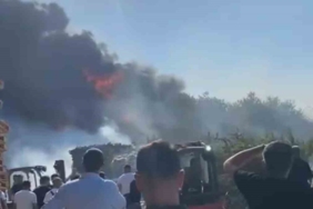 Bursa’da market deposunda korkutan yangın