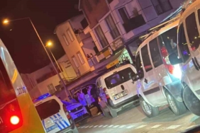 Bursa’da öncede husumetliler arasında çıkan kavgayı polis ayırdı