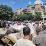 Bursa’da palet üzerinde bulunan gıda ürünlerinin üzerine düştüğü işçi yaralandı