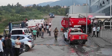 Bursa’da tekstil fabrikasında yangın
