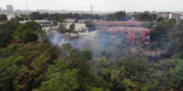 Bursa’nın göbeğinde korkutan yangın